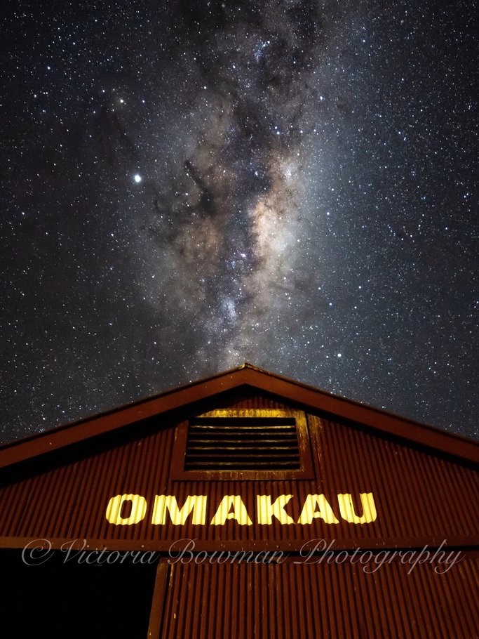 Milky Way over Omakau - Victoria Bowman Photography